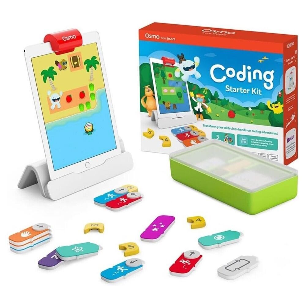 Osmo iPad Coding Starter Kit 3 Learning Games Stem Toy Ages 5-10 Education